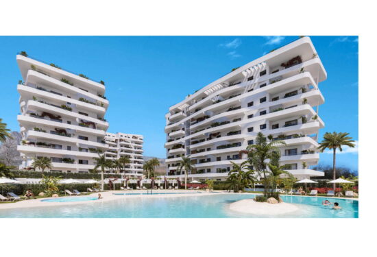 Nowoczesny 3 pokojowy Apartament z Tarasem i Widokiem na Morze – Playa del Torres, Villajoyosa